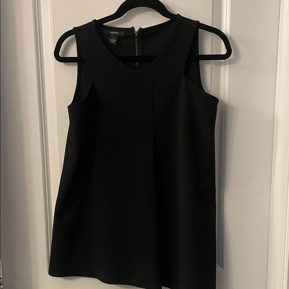 Alfani Classic Black Sleeveless Top